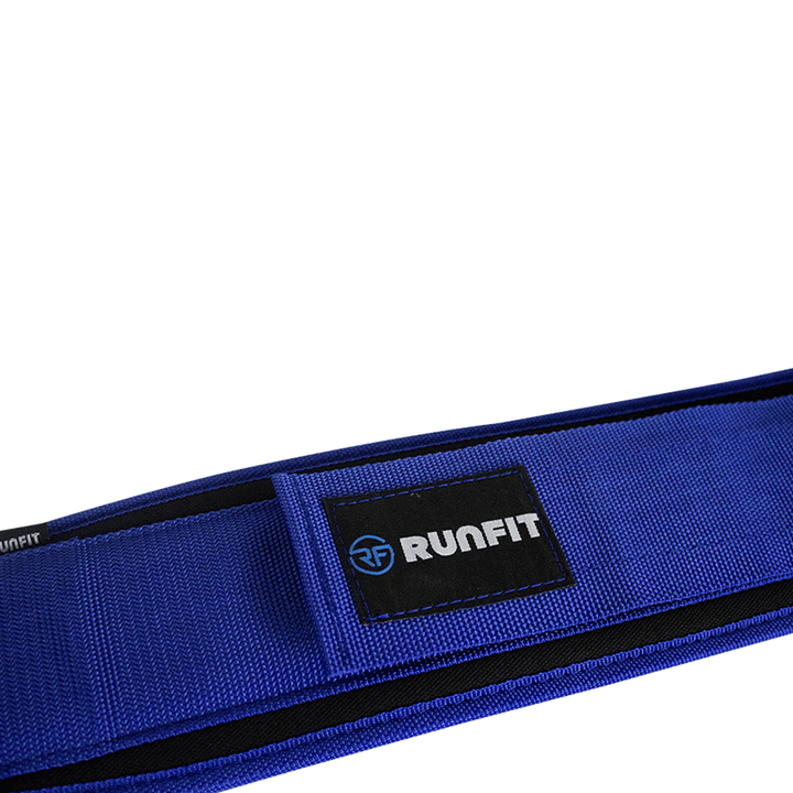 Cinturón de levantamiento - azul - RUNFIT Accesorios Fitness