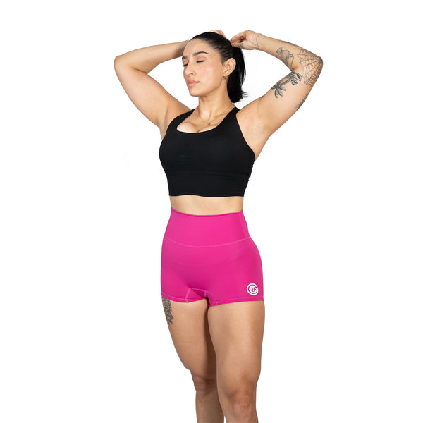 Booty short 2" RUNFIT- Rosa