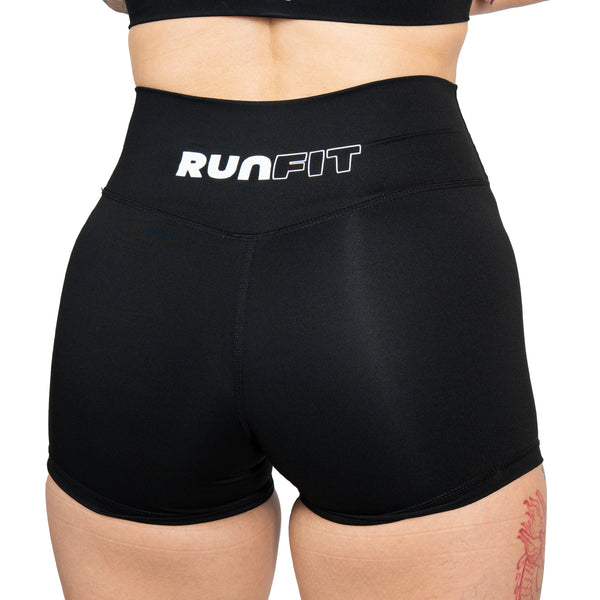 Booty short 2" RUNFIT - Negro
