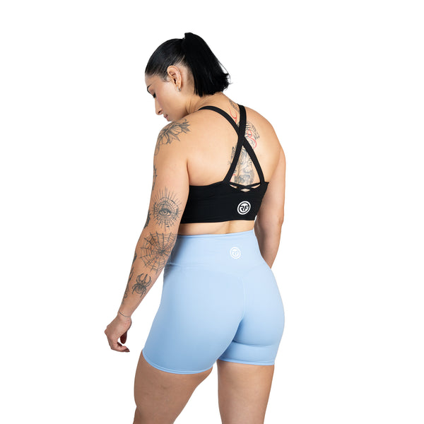 Short de Entrenamiento 5" RUNFIT - Azul cielo