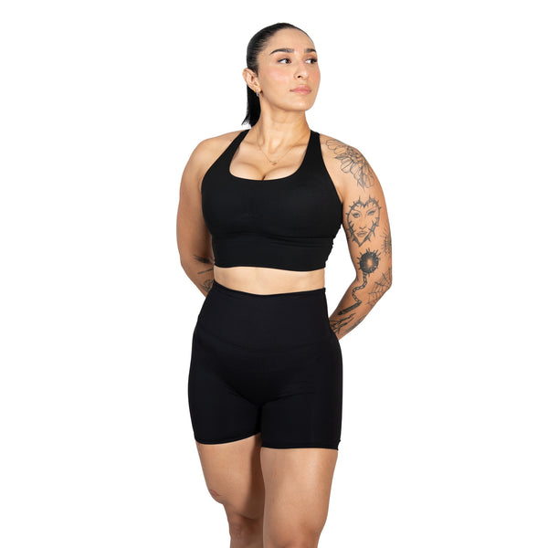 Short de Entrenamiento 5" RUNFIT - Negro