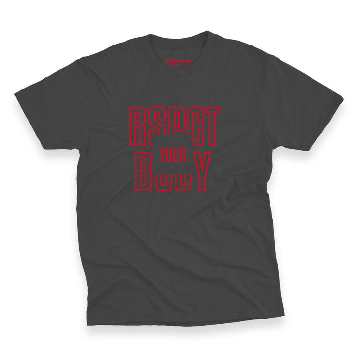 Playera - Rspct your body - RUNFIT Accesorios Fitness
