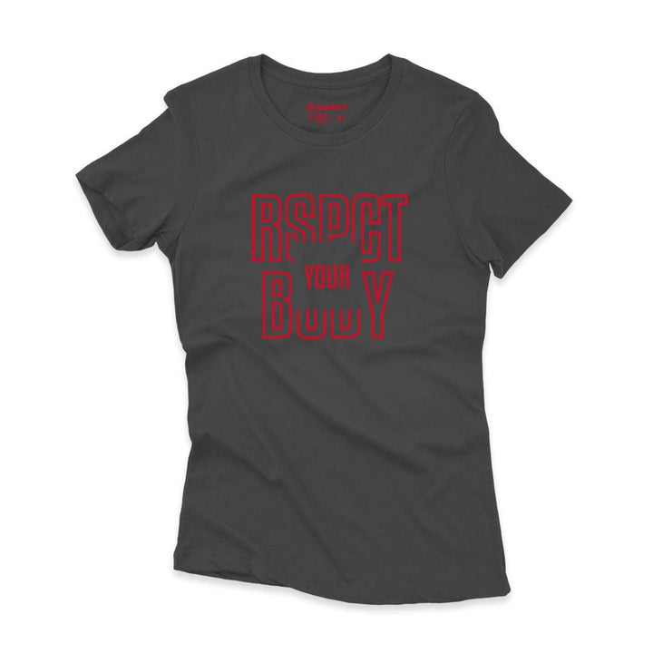 Playera - Rspct your body - RUNFIT Accesorios Fitness