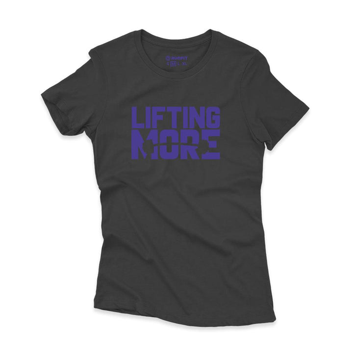 Playera - Lifting more - RUNFIT Accesorios Fitness