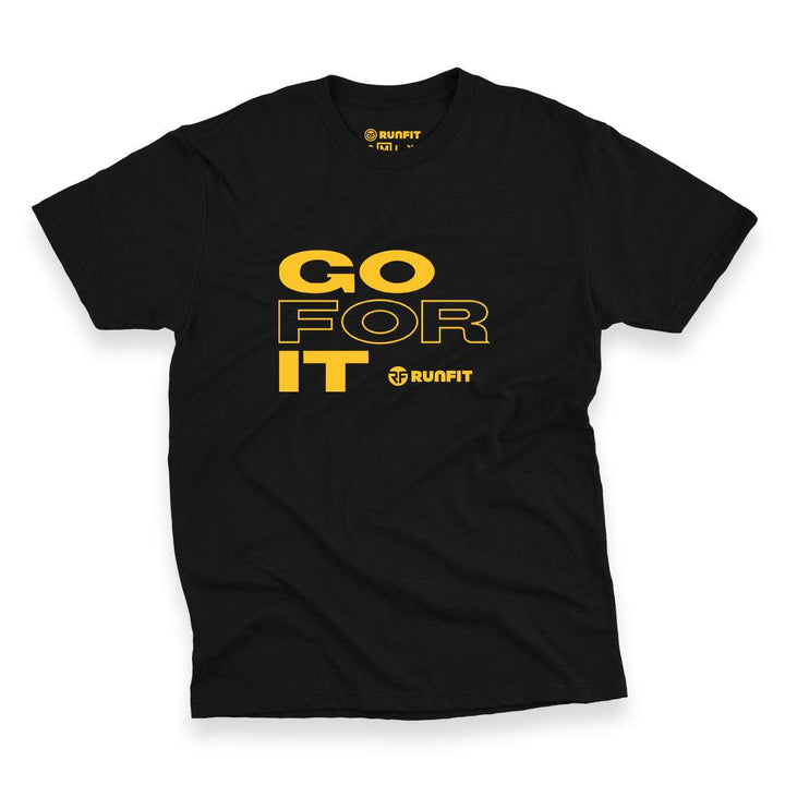 Playera - Go for it - RUNFIT Accesorios Fitness