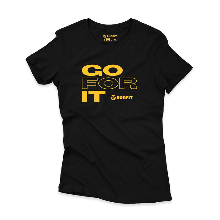 Playera - Go for it - RUNFIT Accesorios Fitness