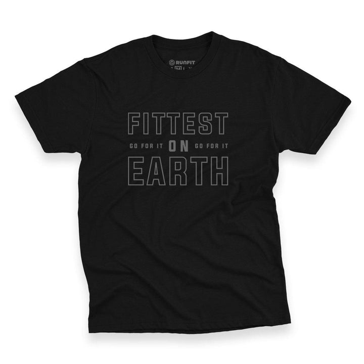 Playera - Fittest on earth - RUNFIT Accesorios Fitness