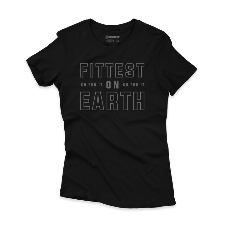 Playera - Fittest on earth - RUNFIT Accesorios Fitness