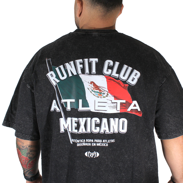 Playera - Oversized RUNFIT Atleta Mexicano  H