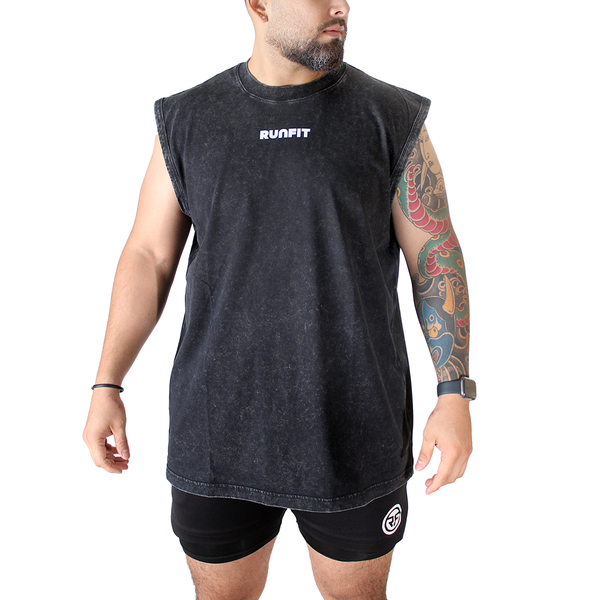 Playera - Tank Classic RUNFIT Ceniza H