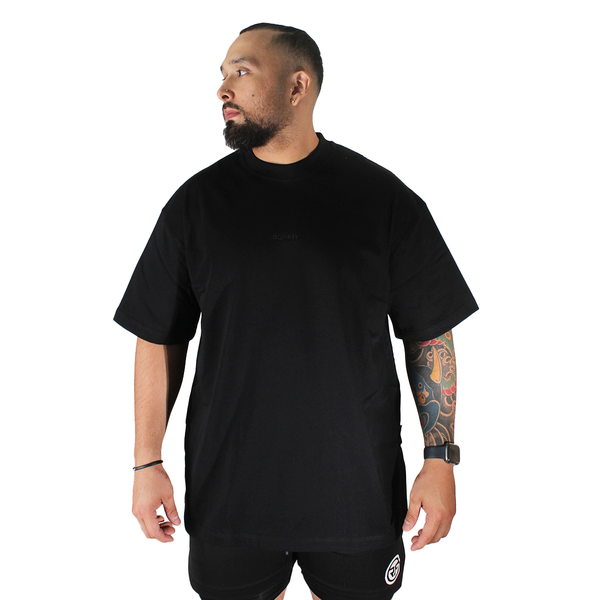 Playera - Oversized Heavy 360 Negra H