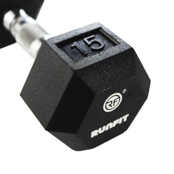 Mancuerna RUNFIT hexagonal 15 Lbs