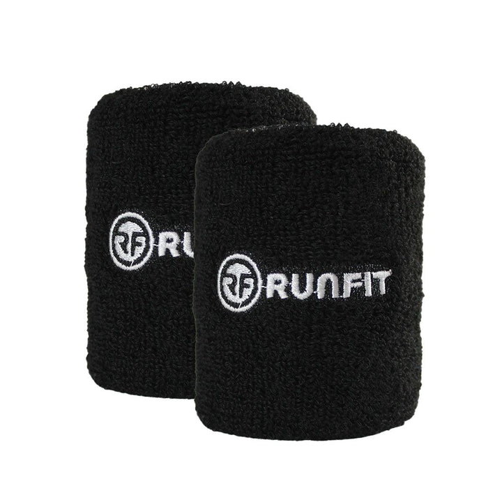 Muñequeras deportivas RUNFIT- Negras - RUNFIT Accesorios Fitness