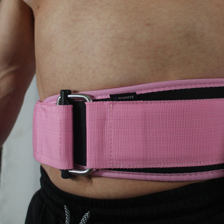 Cinturón de levantamiento - rosa - RUNFIT Accesorios Fitness