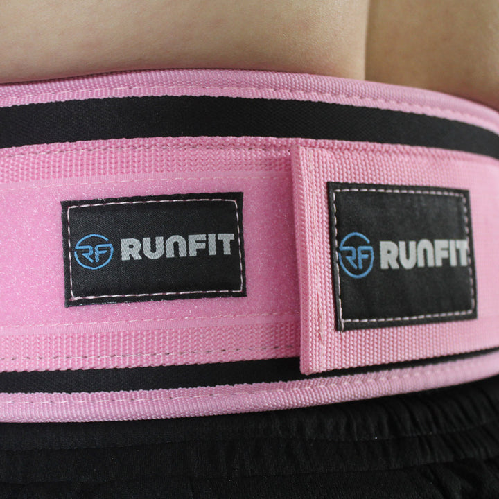Cinturón de levantamiento - rosa - RUNFIT Accesorios Fitness
