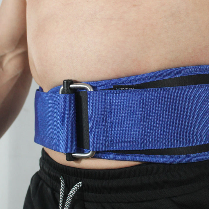 Cinturón de levantamiento - azul - RUNFIT Accesorios Fitness