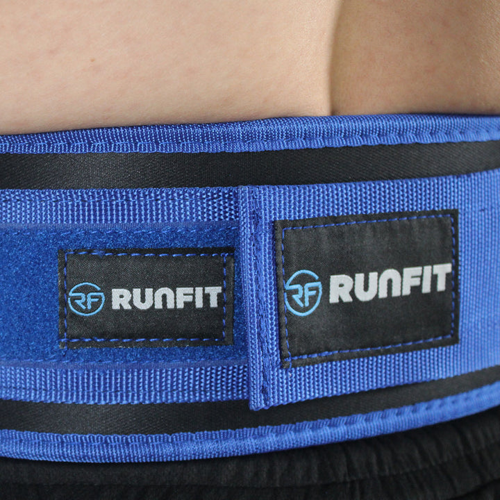 Cinturón de levantamiento - azul - RUNFIT Accesorios Fitness