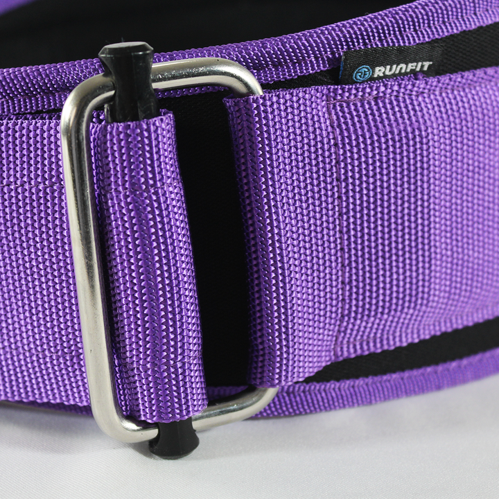 Cinturón de levantamiento - morado - RUNFIT Accesorios Fitness