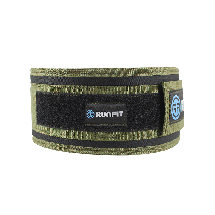 Cinturón de levantamiento - verde militar - RUNFIT Accesorios Fitness