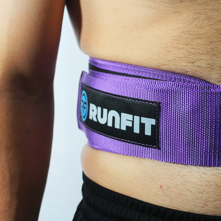 Cinturón de levantamiento - morado - RUNFIT Accesorios Fitness