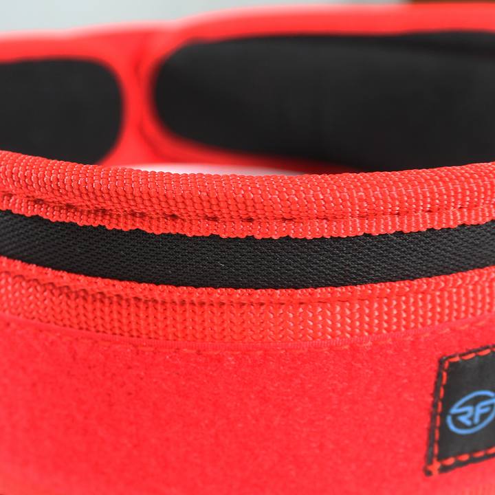 Cinturón de levantamiento - rojo - RUNFIT Accesorios Fitness