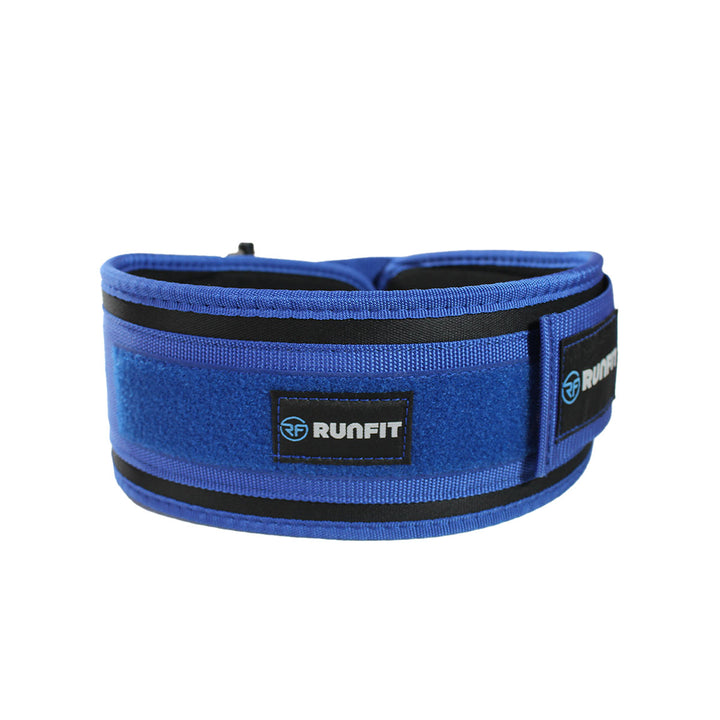 Cinturón de levantamiento - azul - RUNFIT Accesorios Fitness