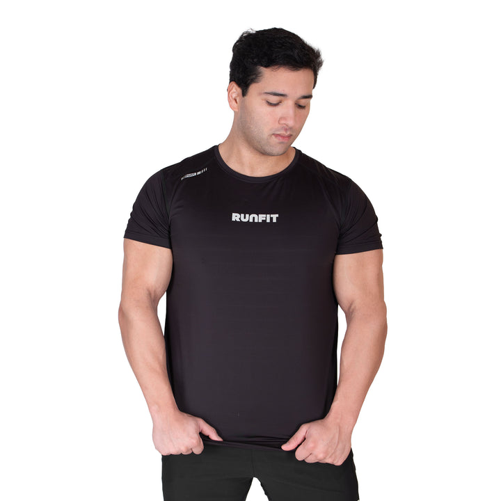 Playera RUNFIT Flex para Hombre | Secado Rápido y Tejido Microperforado ...