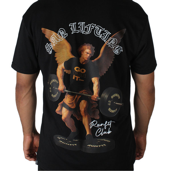 Playera - SAN LIFTING RUNFIT - Negra