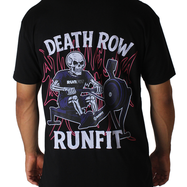 Playera - DEATH ROW RUNFIT - Negra