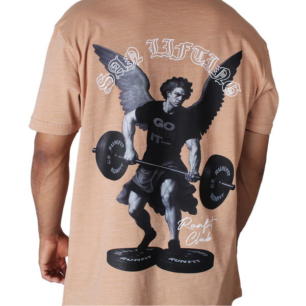 Playera - SAN LIFTING RUNFIT - Beige