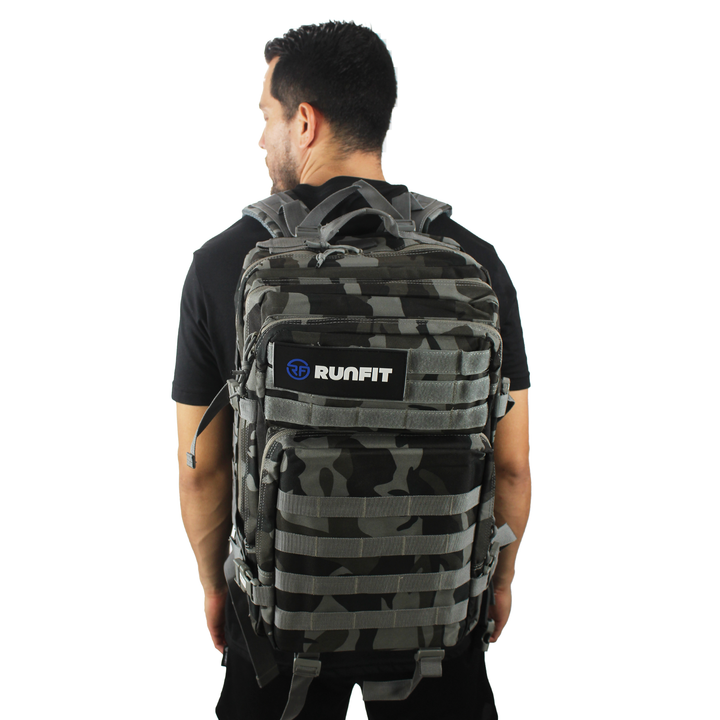 Mochila Táctica 45L - Camo gris - RUNFIT Accesorios Fitness