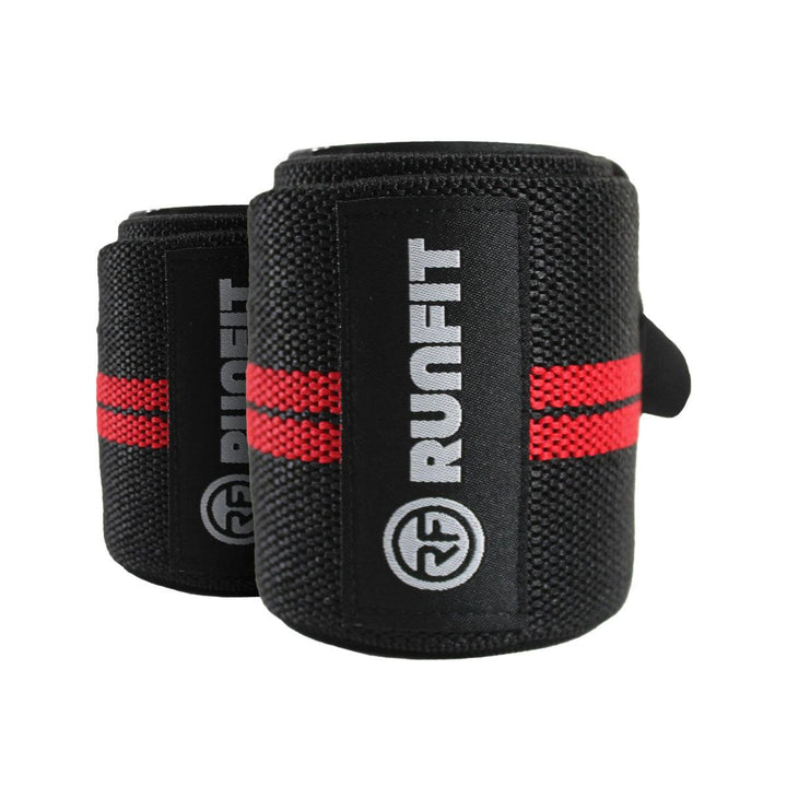 Muñequeras elásticas rojas - RUNFIT Accesorios Fitness