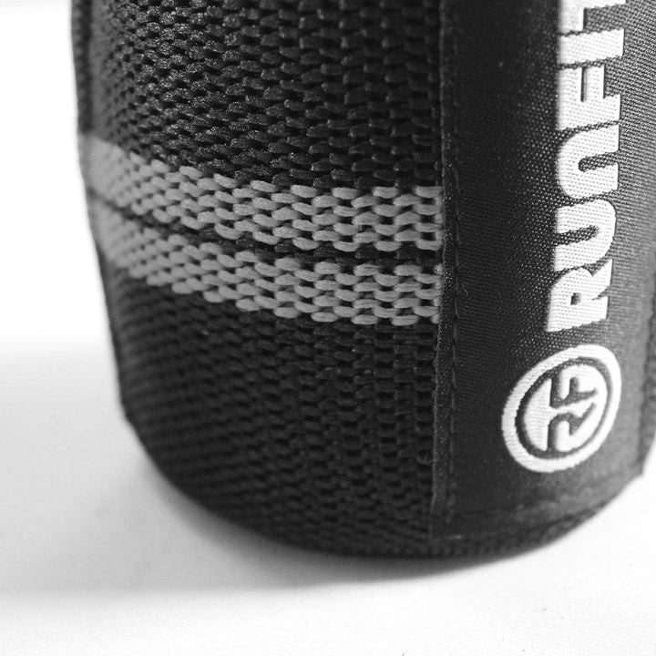 Muñequeras elásticas grises - RUNFIT Accesorios Fitness