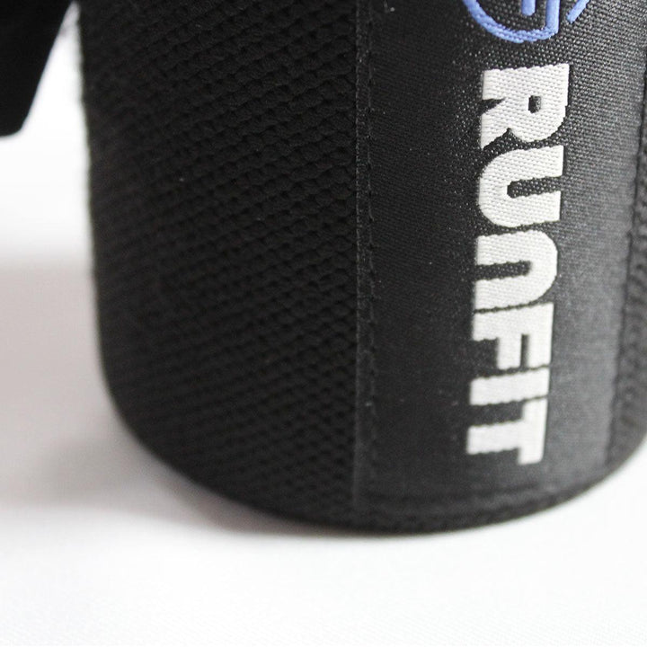 Muñequeras elásticas negras - RUNFIT Accesorios Fitness