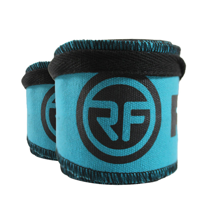 MUÑEQUERAS DE TELA PRO 2.0 - Azules - RUNFIT Accesorios Fitness