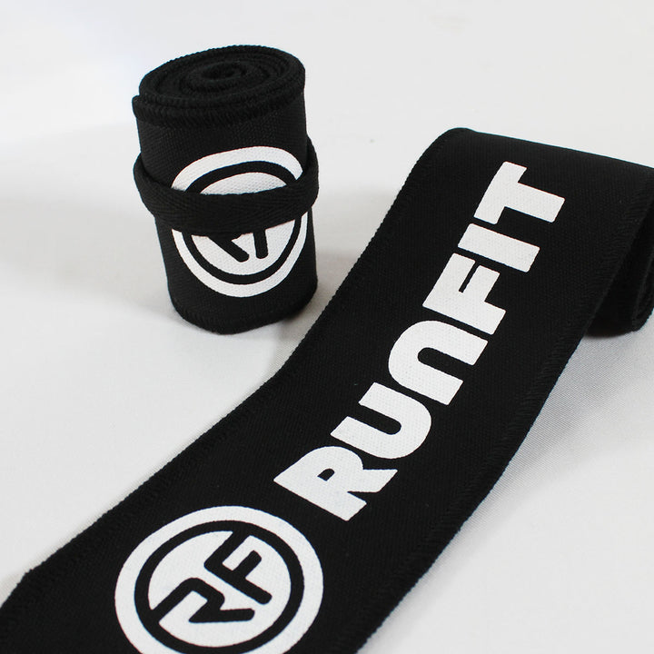 MUÑEQUERAS DE TELA PRO 2.0 - Negras - RUNFIT Accesorios Fitness