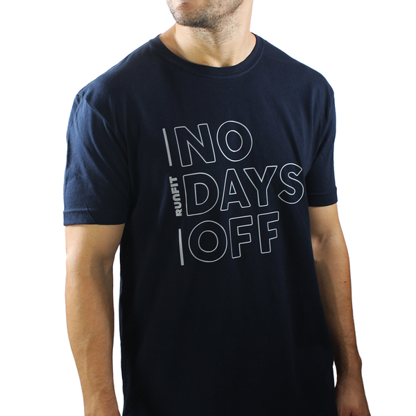 Playera - No days off - RUNFIT Accesorios Fitness