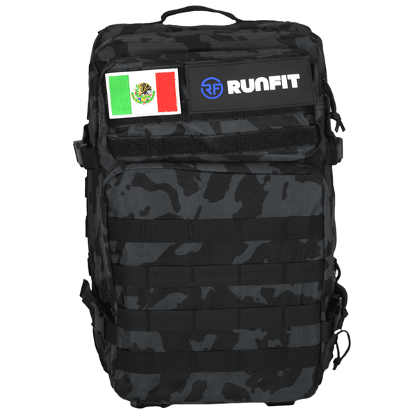 Mochila Táctica 45L - Camo negro