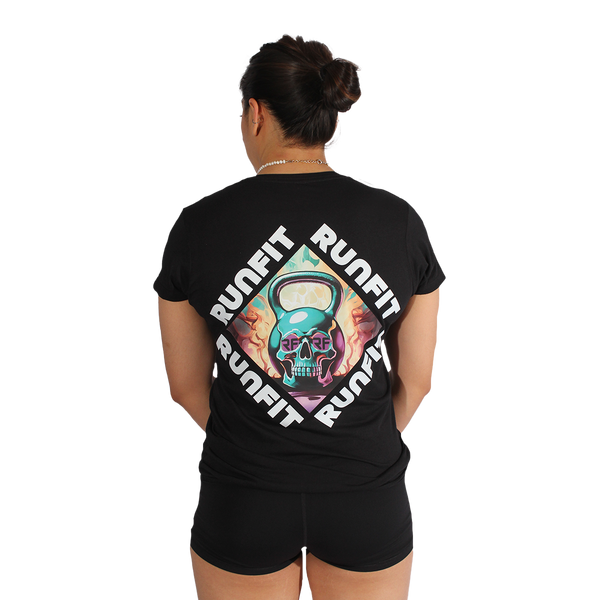 Playera - kettlebell death - Corte mujer