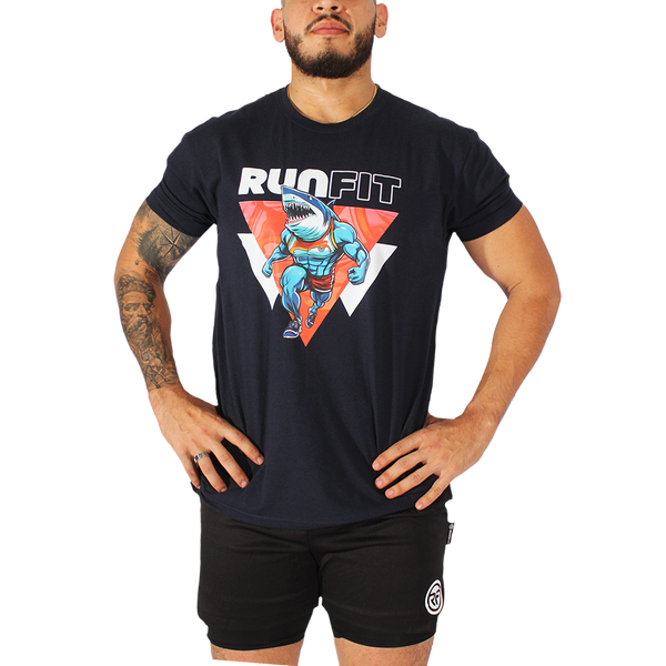 Playera - fit shark - Corte hombre