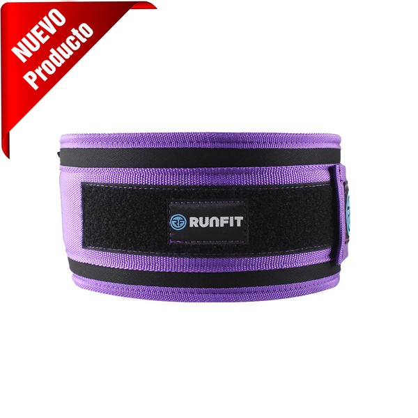 Cinturón de levantamiento - morado - RUNFIT Accesorios Fitness