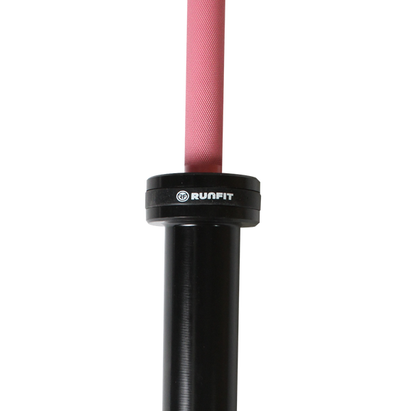 Barra olímpica RUNFIT 20kg - Rosa