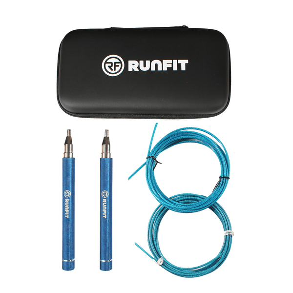 Speed rope PREMIUM - azul