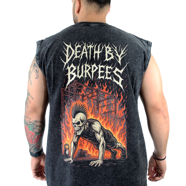 Playera - Tank Death By Burpees H