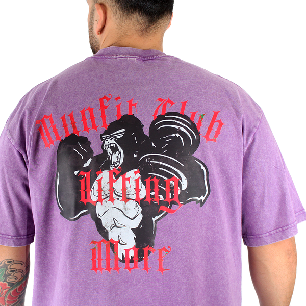 Playera - Oversized Gorilla Strength  H
