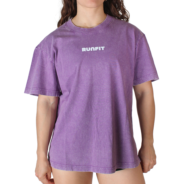 Playera - Oversized Classic RUNFIT Morada