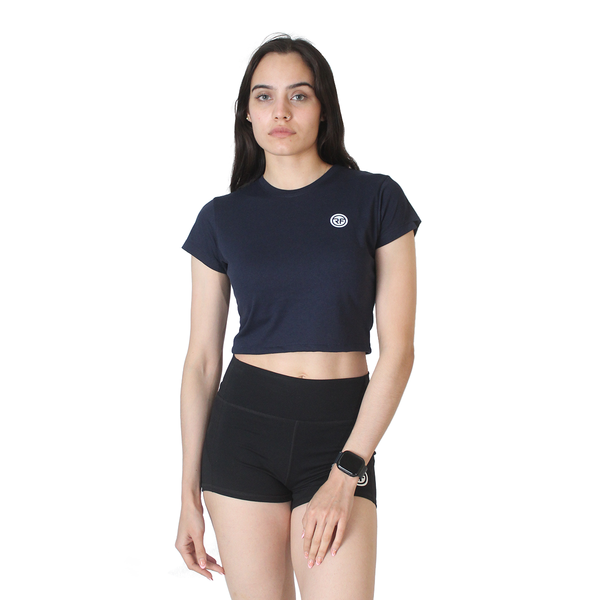 Playera_Beach makes me smile_Blue DAMA