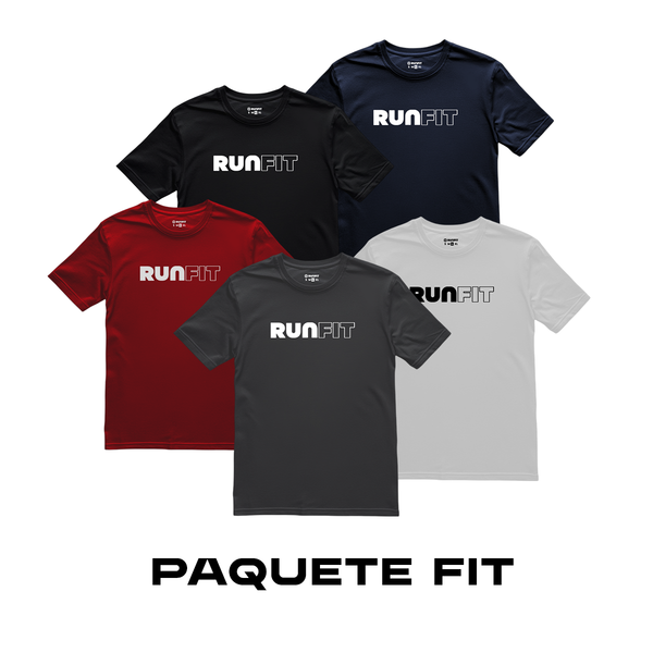 Paquete Fit - 5 PLAYERAS