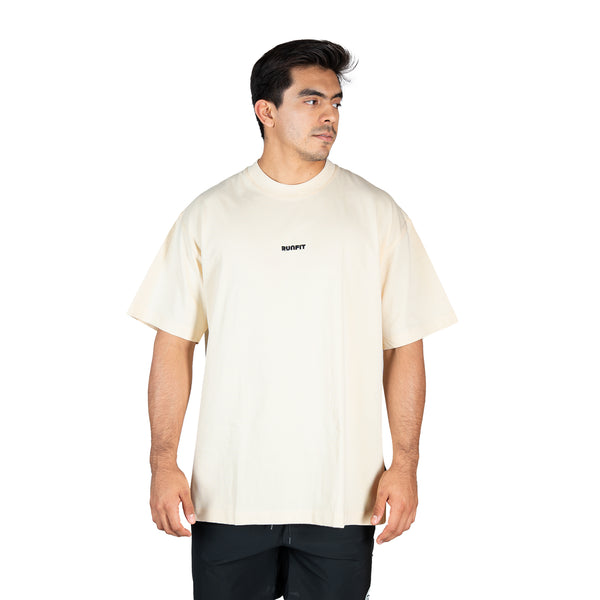 Playera - Oversized Heavy 360 Beige H