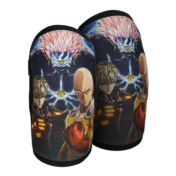 Rodilleras de Neopreno "Saitama vs Boros"